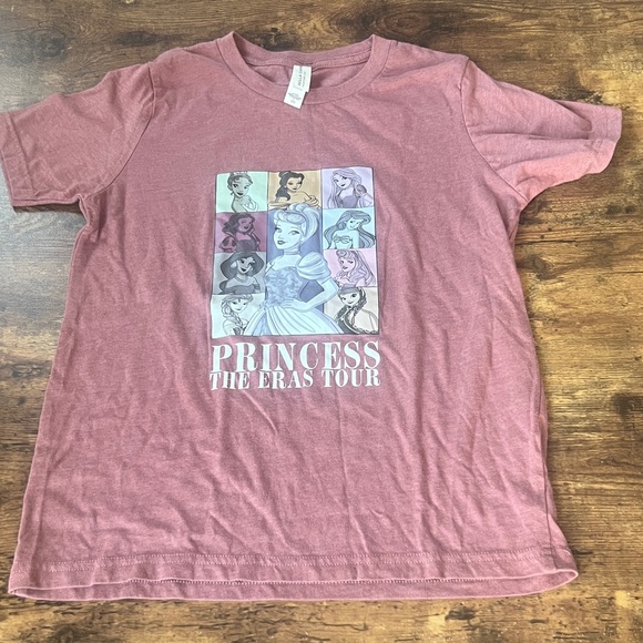 Bella + Canvas Kids Other - Charming Princess Tour Kids T-Shirt - Rose